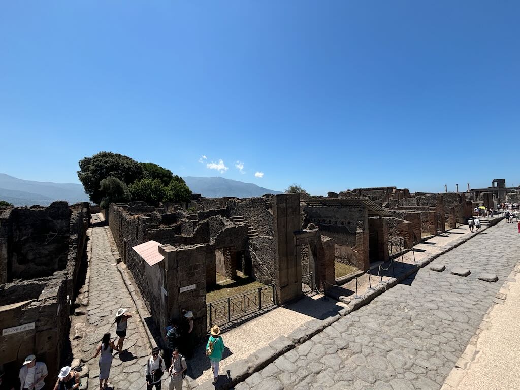 Pompei excavations